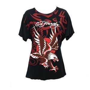 ☠️Ed Hardy XL Shirt #edhardy #xlshirt